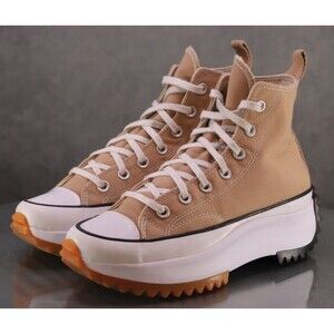 Converse Run Star Women's Hike Platform Sneakers Shoes Size 7.5 Hemp Brown Tan
